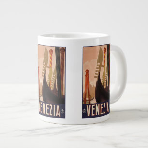 De Café Grande Viagens vintage Venezia Venezia caneca Itália