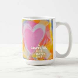 De Café Grata e feliz arte da caneca por Pedie Wolfond