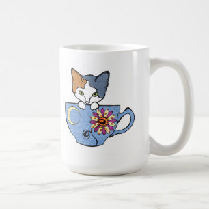 De Café Gretel na caneca do Teacup