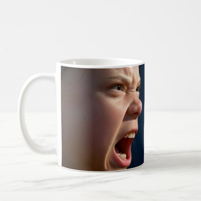 De Café Gritando a caneca 2 do lado (Esquerda)