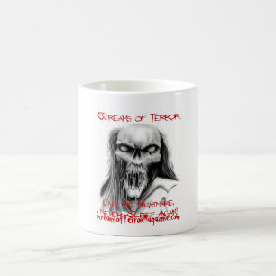 De Café Gritares da caneca do terror
