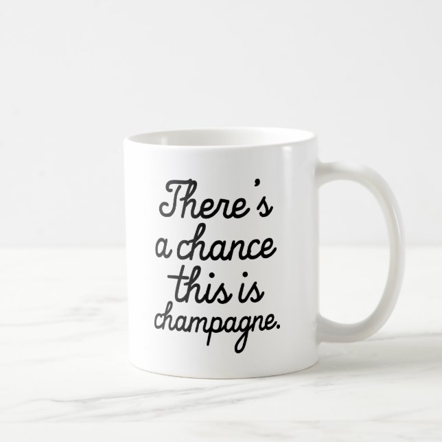 De Café Há uma possibilidade que esta é caneca engraçada (Direita)