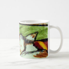 De Café Hannah na caneca do Repose