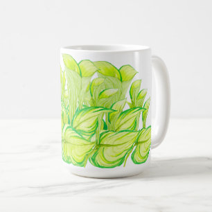 De Café "Harmonia em Verde" em uma caneca clássica