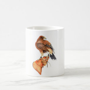 De Café Harris Hawk a caneca