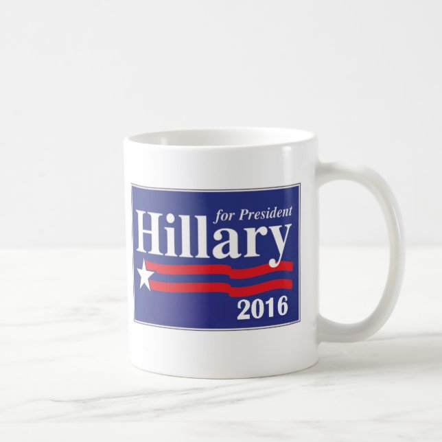 De Café Hillary Clinton para a caneca 2016 do presidente (Direita)