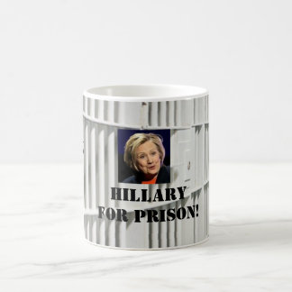 De Café Hillary para a caneca da prisão