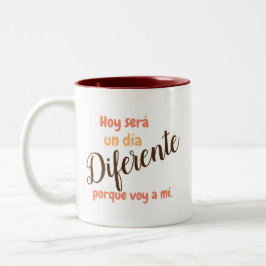 De Café Hoje será um dia diferente - Caneca