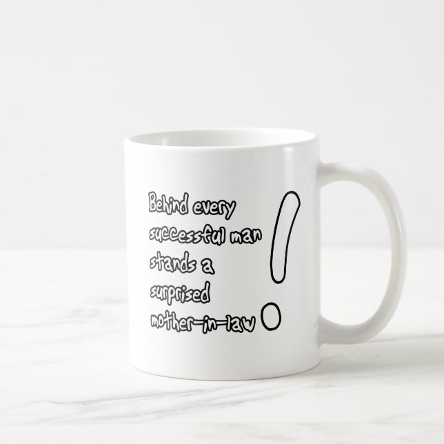 De Café Humor engraçado surpreendido da caneca da sogra (Direita)