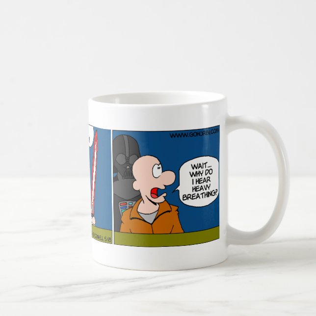 De Café Hurbi - caneca da respiração pesada (Direita)