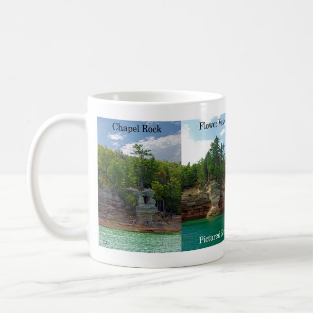 De Café Imagem da caneca do Lakeshore National Rocks (Esquerda)