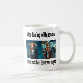 De Café Introdução/Extrovert caneca