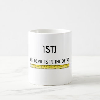 De Café ISTJ "o diabo está caneca no detalhe"