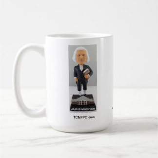 De Café James Madison Bobble a caneca principal da boneca