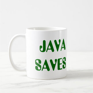 De Café Java salvar a caneca