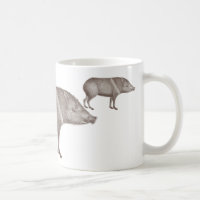 Javelinas colocou um colar a caneca original da
