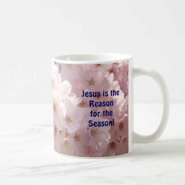 De Café Jesus é a Razão da Temporada! Caneca Natal (Direita)