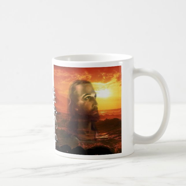De Café Jesus é Senhor Caneca A4 (Direita)