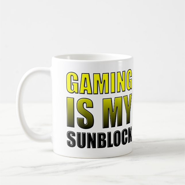 De Café Jogos São Meu Protetor Solar Caneca Divertida ou C (Esquerda)