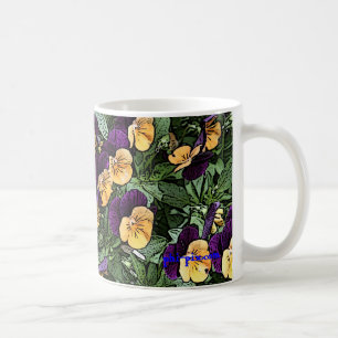 De Café Johnny salta levanta a caneca