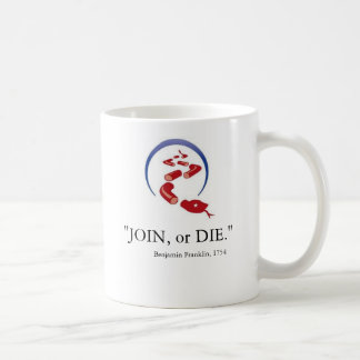De Café junte-se ou morra-se caneca