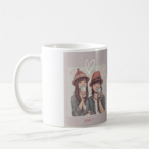 De Café Juntos, caneca impressa para sempre