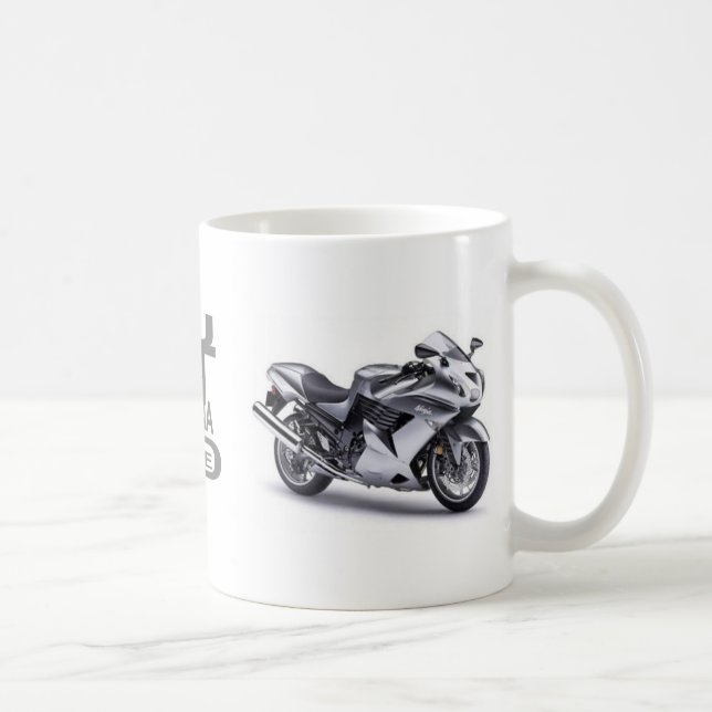 De Café JustWannaRide uma caneca ZX-14 (Direita)