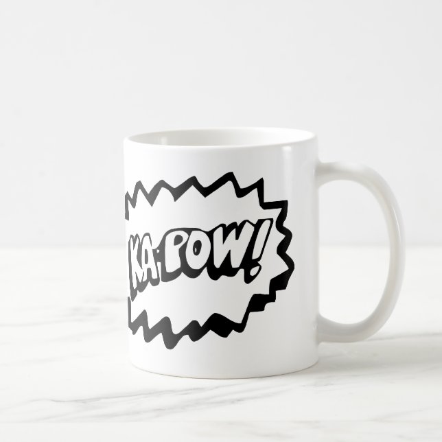De Café Kapow! Caneca (Direita)