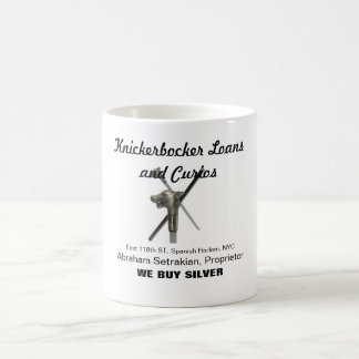 De Café KnickerBocker empresta a caneca da lembrança