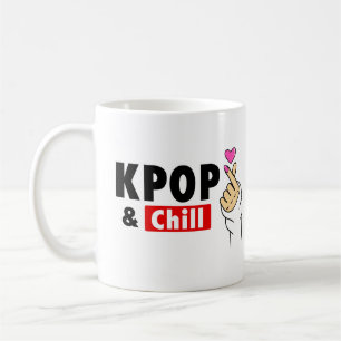 De Café Kpop & caneca fria
