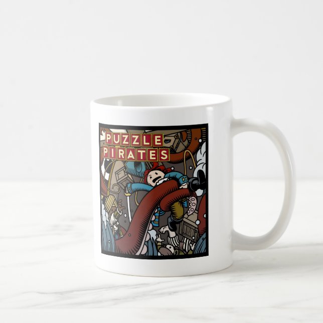 De Café Kraken! caneca (Direita)