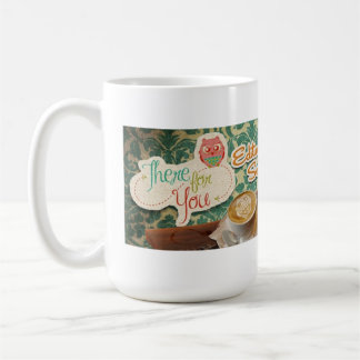 De Café Lá para você caneca