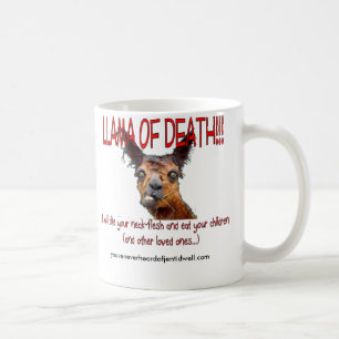 De Café Lama da morte! Caneca