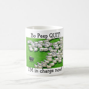 De Café Lâmpada Longa Perdida: Bo Peep SAIR! Caneca