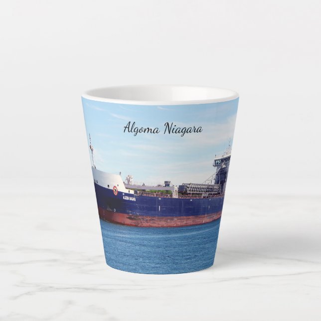 De Café Latte Algoma Niagara - caneca latina (Frente)