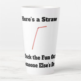 De Café Latte Aqui está uma caneca latta