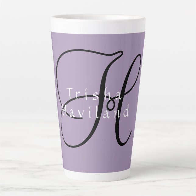 De Café Latte caneca (Frente)