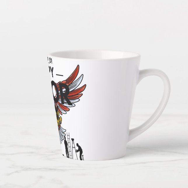 De Café Latte caneca (Direita)