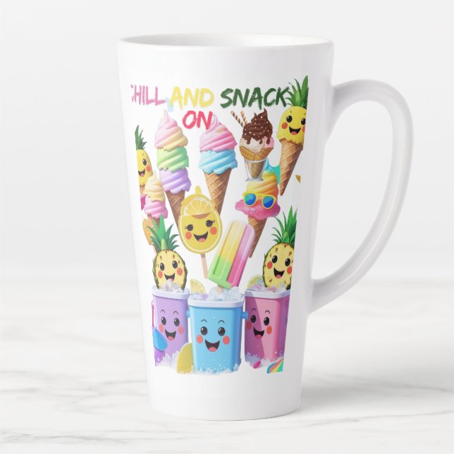 De Café Latte Caneca (Direita)