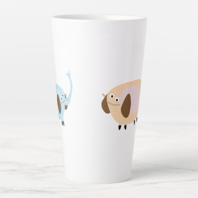 De Café Latte caneca (Frente)