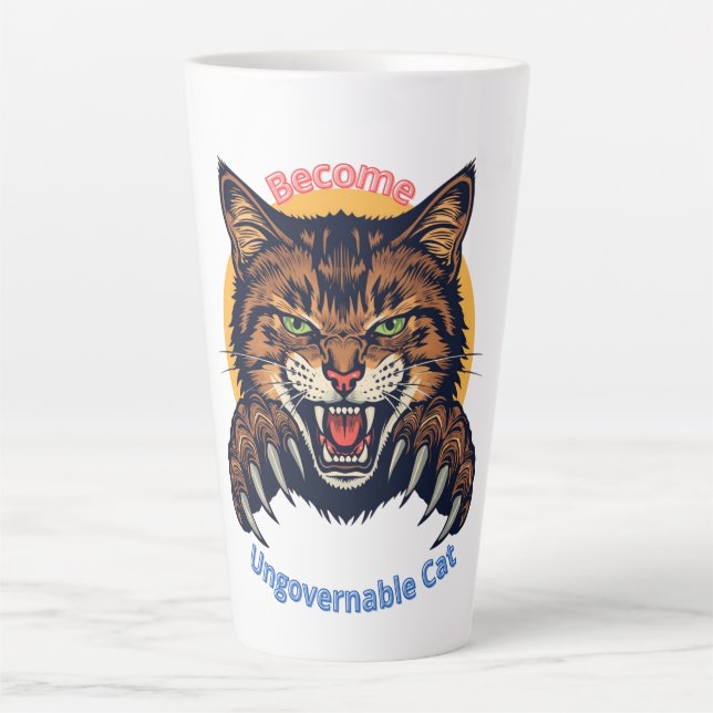 De Café Latte Caneca (Frente)
