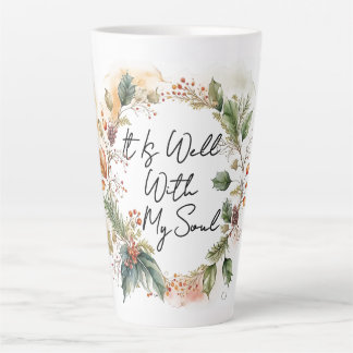 De Café Latte Caneca Bem Com a Minha Alma