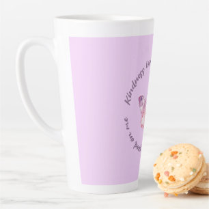 De Café Latte Caneca da Bondade “A Bondade Fica Bem em Mim” Cane