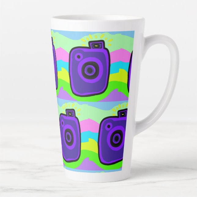 De Café Latte Caneca da câmera (Direita)