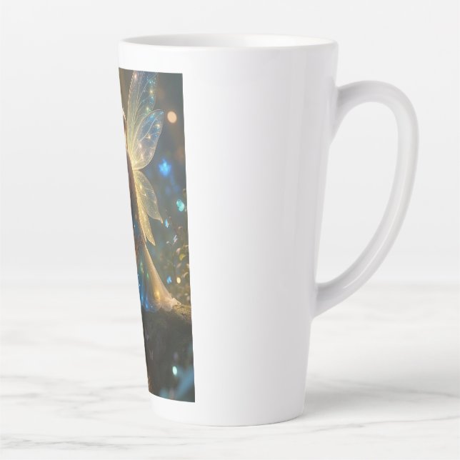 De Café Latte Caneca da Fada da Floresta Mágica (Direita)