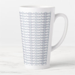 De Café Latte Caneca Diária 💛