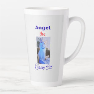 De Café Latte Caneca do Anjo, o Gato Atrevido