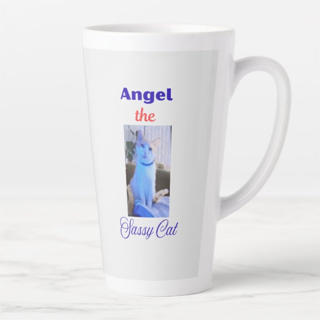 De Café Latte Caneca do Anjo, o Gato Atrevido (Direita)