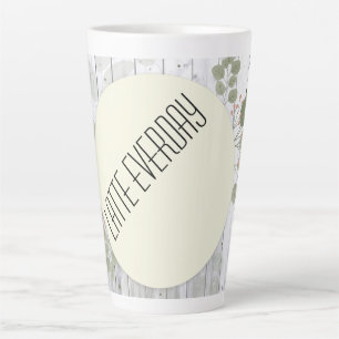 De Café Latte Caneca do dia a dia