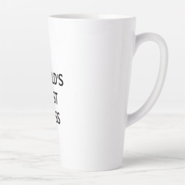 De Café Latte Caneca do Melhor Chefe do Mundo (Direita)